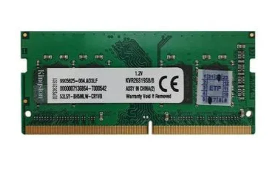 Memria RAM para Notebook Kingston, 8GB, 2666MHz, DDR4 - KVR26S19S8/8