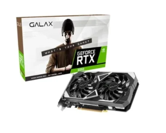 Placa de Vdeo Galax GeForce RTX 3050 EX V2, 6GB, GDDR6, 96 Bits - 35NRLDHP9OID