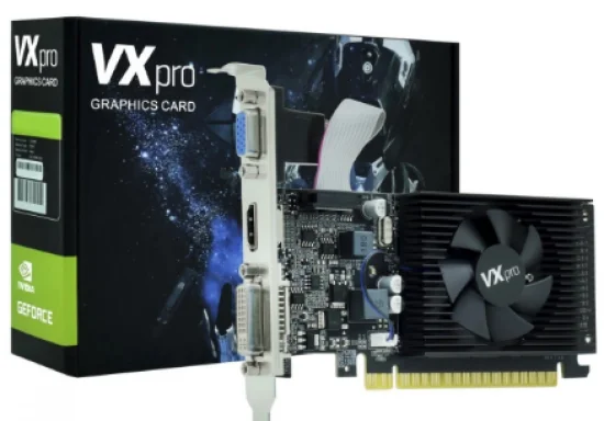 Placa De Vdeo Vxpro, Gt610lp,1gb Ddr3, 64 Bits, Low Profile, HDMI/dvi/vga - VXGT610LP-1GD3