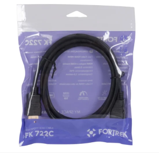 Cabo HDMI 2.0 4K 1,5M HD201 FORTREK