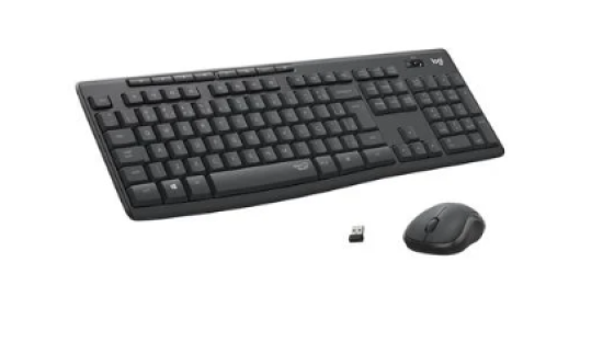 Teclado e Mouse sem fio Logitech MK295 com Digita��o e Clique Silencioso, Conex�o USB, Pilhas Inclusas e Layout ABNT2 - 920-009793