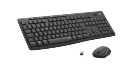 Teclado e Mouse sem fio Logitech MK295 com Digitao e Clique Silencioso, Conexo USB, Pilhas Inclusas e Layout ABNT2 - 920-009793