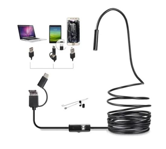 Cmera Inspeo Sonda Endoscpica Android 2m + Adap Tipo C
