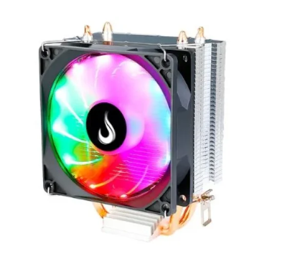 Air Cooler Gamer Rise Mode Z5, LED Rainbow, AMD/Intel, 90mm, Preto - RM-ACZ-Z5-RGB