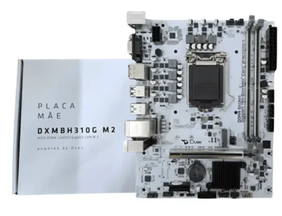 Placa Me Duex Dxmb H310g, M2, Lga 1151, Ddr4, Micro Atx 8/ 9 Gerao