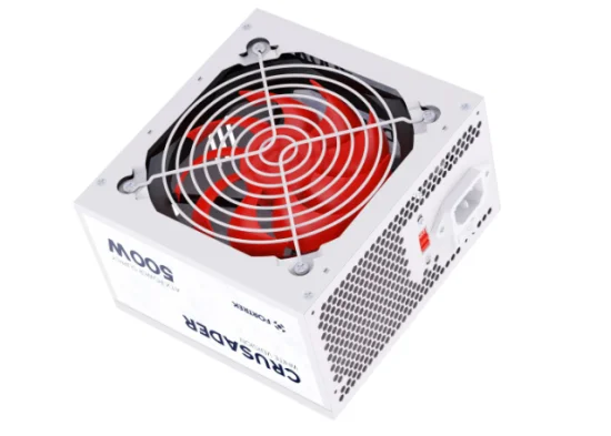 Fonte Gamer ATX Fortrek Crusader 500W Branca