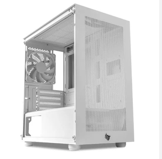 Computador Gamer Ryzen 5 5600GT 3.ghz, Placa Me B450M AM4, Memria 16GB DDR4 Kingston Hyper Fury, SSD Nvme 1TB Crucial, Fonte 500W 80 Plus, Gabinete Hx300M Branco, Kit 3 Cooler Rgb, Air Cooler.