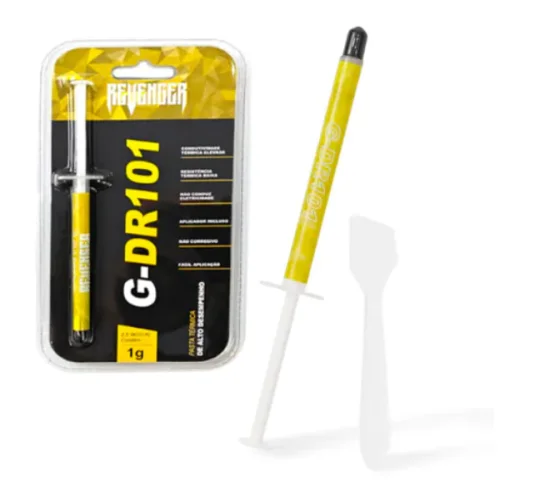 Pasta Trmica Prata 1g com Pazinha Revenger - G-DR101