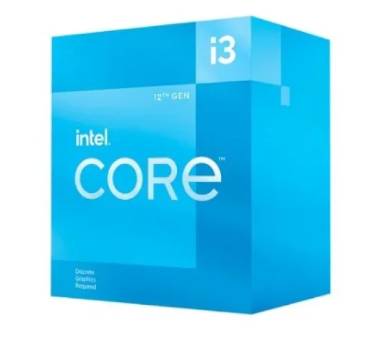 Processador Intel Core i3-12100F, 3.3GHz (4.3GHz Max Turbo), Cache 12MB, LGA 1700 - BX8071512100F