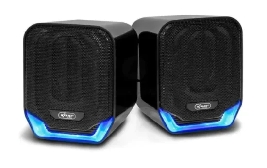 Mini Caixa de Som Multimdia 12W Usb P2 KNUP - KP-R0823