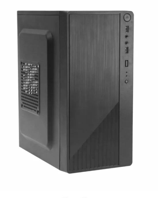 Gabinete BrazilPC, Mini ATX N110, Mid Tower, C/ Fonte, Preto