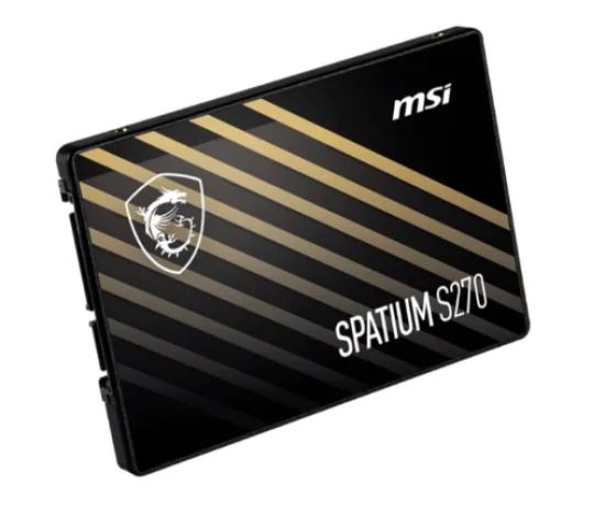 SSD Msi Spatium S270, 240GB, Sata Iii 2,5 Polegadas - S78-440n070-p83