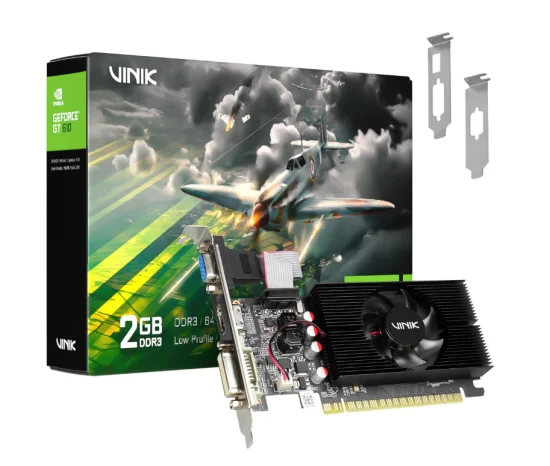 Gpu Nvidia Geforce Gt 610 2Gb Ddr3 64 Bit Vinik Single Fan - GPUVK6102GBLP