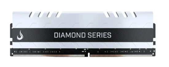 Memria RAM RAM Rise Mode Diamond 16GB, 3200MHz, DDR4, CL19, Branco - RM-D4-16G-3200D