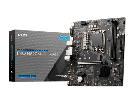 Placa-Me MSI PRO H610M-G, Intel LGA 1700, mATX, DDR4