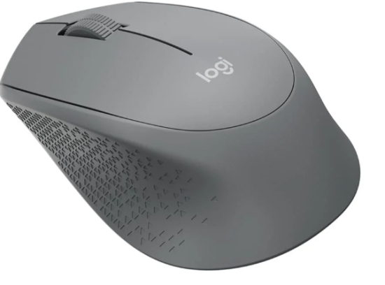 Mouse sem fio Logitech M280 com Conex�o USB e Pilha Inclusa, Cinza - 910-004285