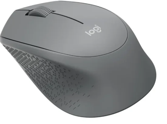 Mouse sem fio Logitech M280 com Conexo USB e Pilha Inclusa, Cinza - 910-004285