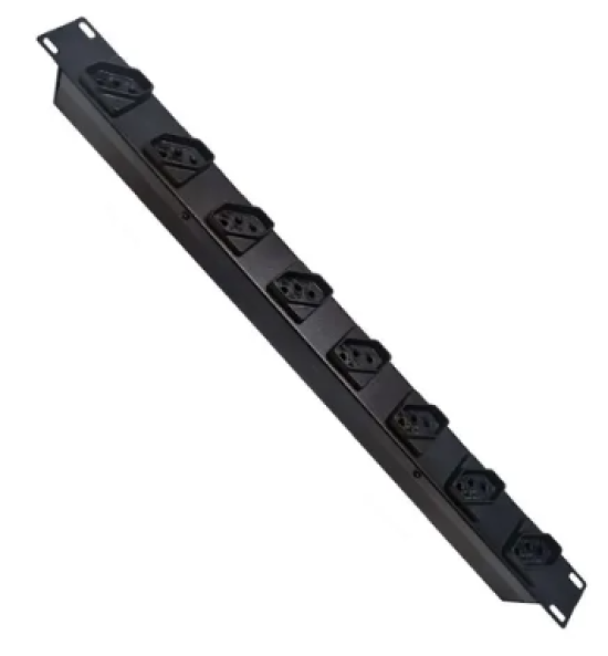 R�gua 8 Tomadas Rack 19 Polegadas Em Bloco