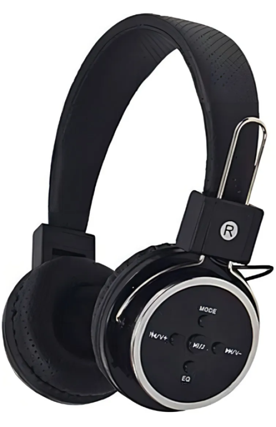 Headphone Sem Fio Knup Kp-367, Bluetooth, At� 10M, Haste ajust�vel, Preto
