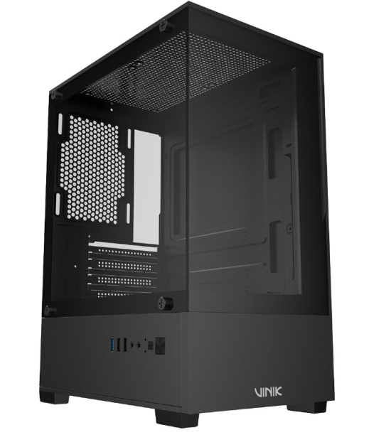 Gabinete Gamer Vinik G-Shield Vidro Temperado - GGGSBKV2