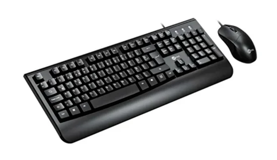 Kit Teclado E Mouse Lecoo Cm105 Usb Preto