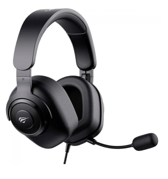 Headset Gamer Havit H2230D, P3, Drivers de 50mm, Microfone Destac�vel, Preto, H2230D-BLK
