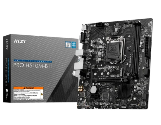 Placa Me MSI PRO H510M-B II, Chipset H470, Intel LGA 1200, mATX, DDR4