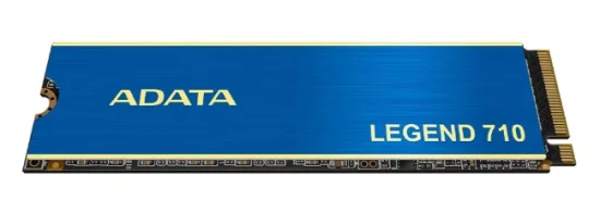 SSD PCIe ADATA, 256GB, NVMe, Leitura: 2.400MB/s e Gravao: 1.800MB/s, Azul - ALEG-710-256GCS
