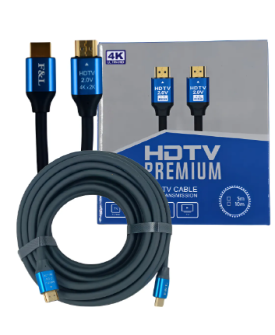 Cabo Hdmi Gold 10m 2.0 4k Blindado Ref. Ch-42