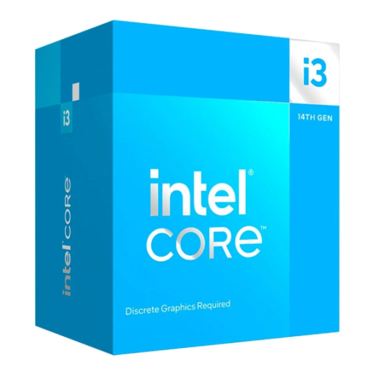 Processador Intel Core i3-14100F, at� 4,70 GHz, Cache 12MB,-N�cleos 4, Threads 8 - BX8071514100F