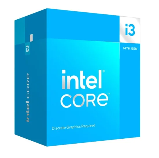 Processador Intel Core i3-14100F, at 4,70 GHz, Cache 12MB,-Ncleos 4, Threads 8 - BX8071514100F