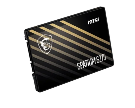 SSD Msi Spatium S270, 240GB, Sata Iii 2,5 Polegadas - S78-440N070-P83