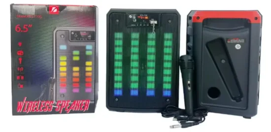 Caixa Som Kts-1795 Bluetooth Rdio Am Fm Mic Praia