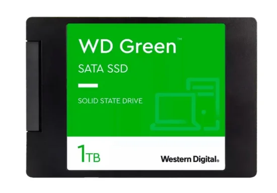 SSD WD Green, 1TB, SATA III, 2.5