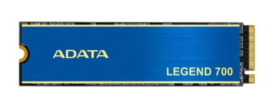 SSD Adata Legend 700, 512GB, M.2 2280, PCIe GEN3x4, NVMe 1.3, Leitura: 2.000 MB/s e Gravao: 1.600 MB/s, Azul - ALEG-700-512GCS