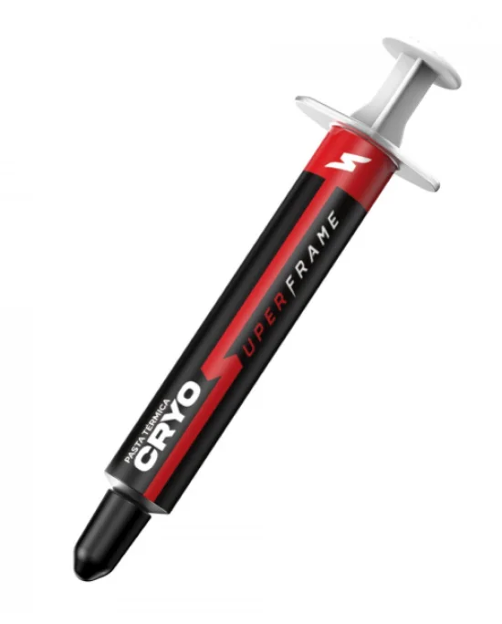 Pasta Trmica SuperFrame Cryo, 9W/m-K, Alta Durabilidade e Performance, 5g