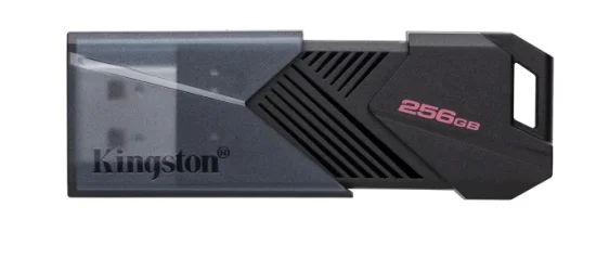 Pen Drive 256GB Kingston DataTraveler Exodia Onyx, USB 3.2, Preto - DTXON/256GB