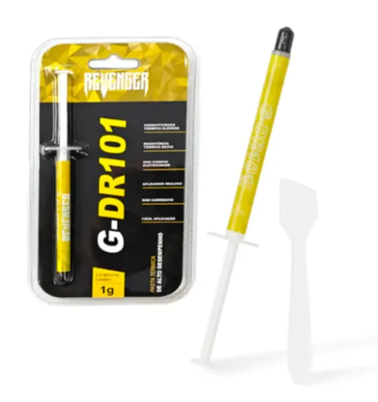 Pasta T�rmica Prata 1g com Pazinha Revenger - G-DR101