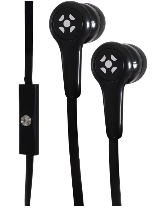 Fone de Ouvido Fortrek EML-101 Com Microfone Preto FK 431A