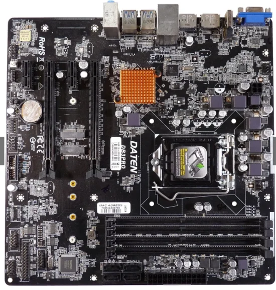 Placa-M�e Daten, Intel 1151, mATX, DDR4, VGA, HDMI - DB3PRO 8� e 9� Gera��o