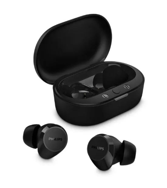 Fone de Ouvido Bluetooth Philips TAT1209 TWS Preto