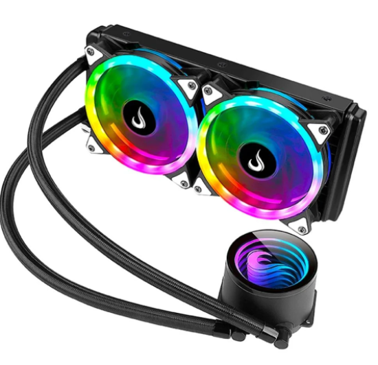 Water Cooler Rise Mode, ARGB, 240mm, AMD/Intel, Preto - RM-WCB-04-ARGB