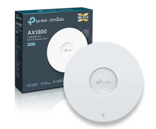 Acess Point Eap610 Ax1800 Int Wifi6 S/ Pwr Poe Tp-link