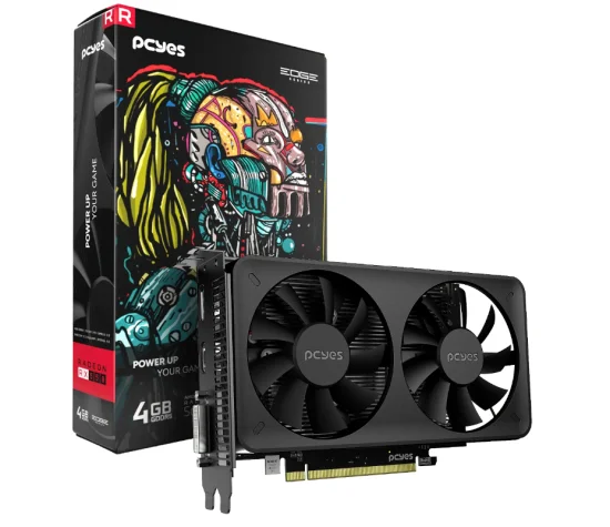 Placa de video Gpu Rx 550, 4GB, GDDR5, 128 Bits Projeto Edge - Pvex5504gbdf