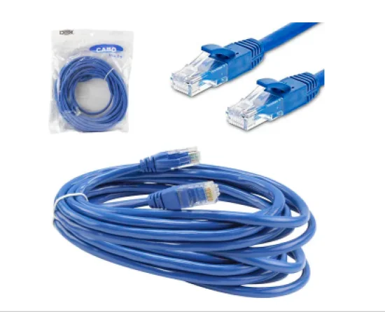 Patch Cord Cat6 Rj45 CR106 CB0543DEX 10 Metros Azul - DEX