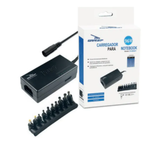 Fonte Universal para Notebook 10 Plugs Diferentes - KP/D-525A+