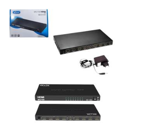 Splitter Divisor HDMI 8 Sa�da Full HD KP-SW100 KNUP