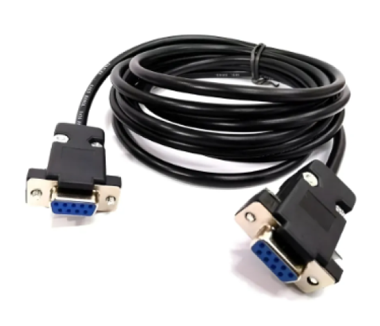 Cabo Serial Rs-232 Db9 F�mea P/ Db9 F�mea 1,5 Metros