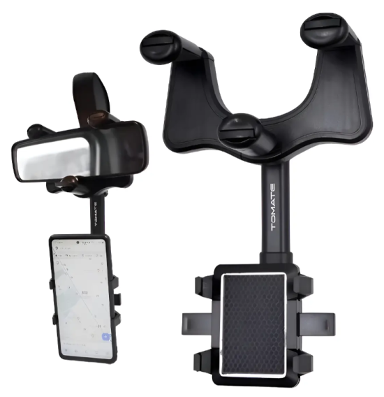 Suporte Encaixe Retrovisor Para Celular Extens�vel Giro 360�