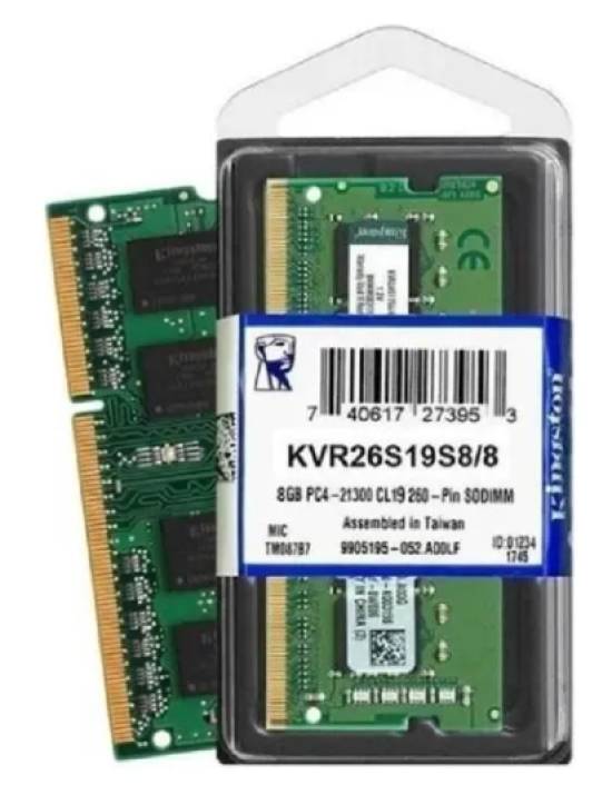 Mem�ria Kingston Ddr4 4gb 2666 Mhz Notebook 1.2v